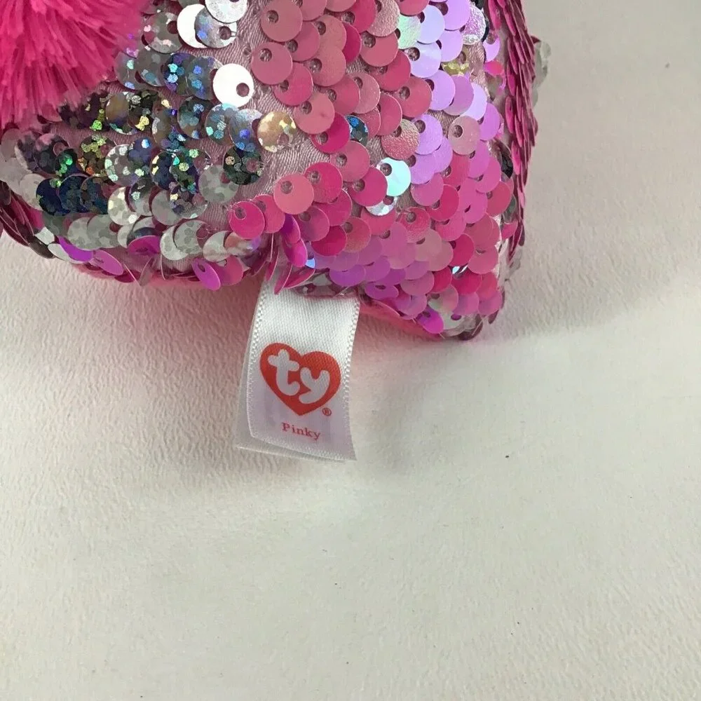 Ty Flippables Pinky Flamingo 9